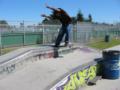 Ed nosesliding the top of funbox